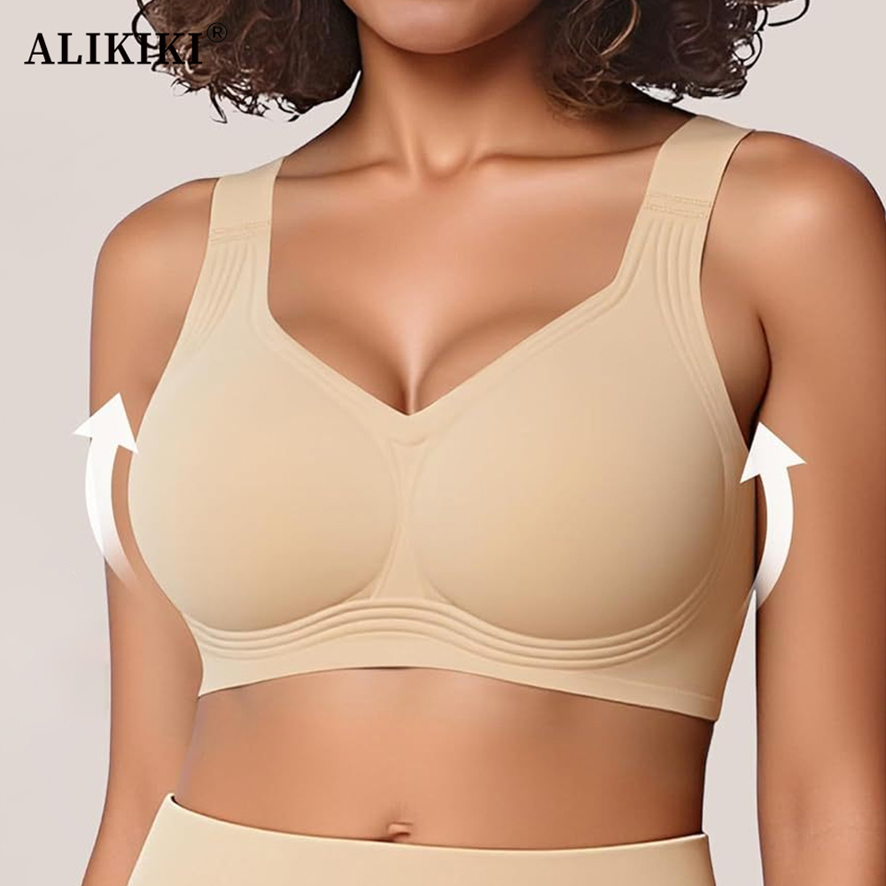 T Shirt Bra Seamless - Seamless Push Up Jelly Bra Wireless