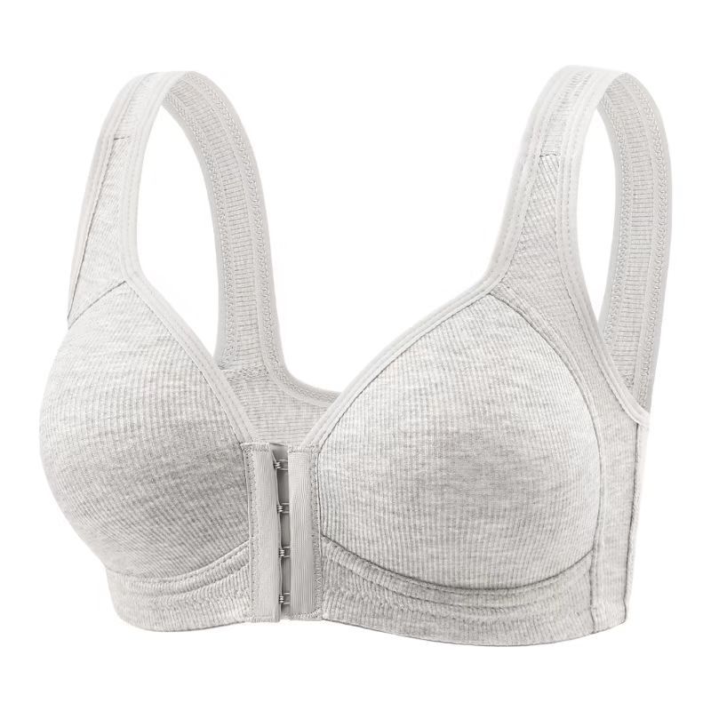 Plus Size Front Closure Wirele - Full Coverage Bra 评论和价格