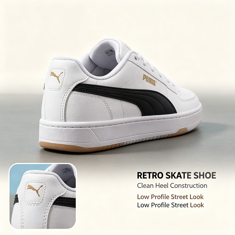 PUMA Men White Black Low Top S - Puma Shoes Suede Classic 评论和价格