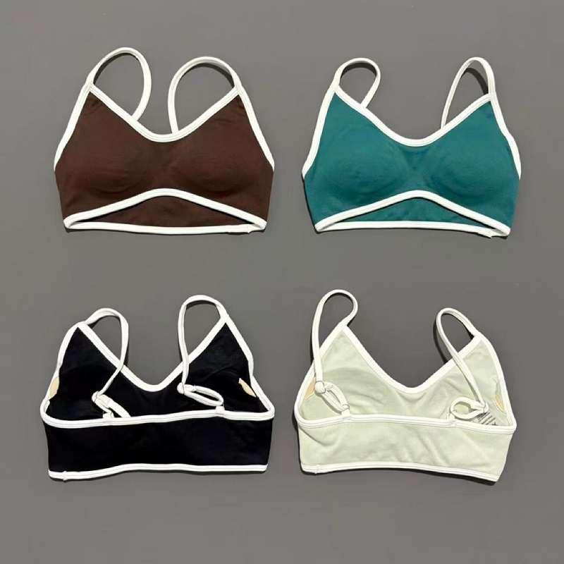 Women Sports Bra Adjustable Hi - Plunge Bra Push Up 评论和价格