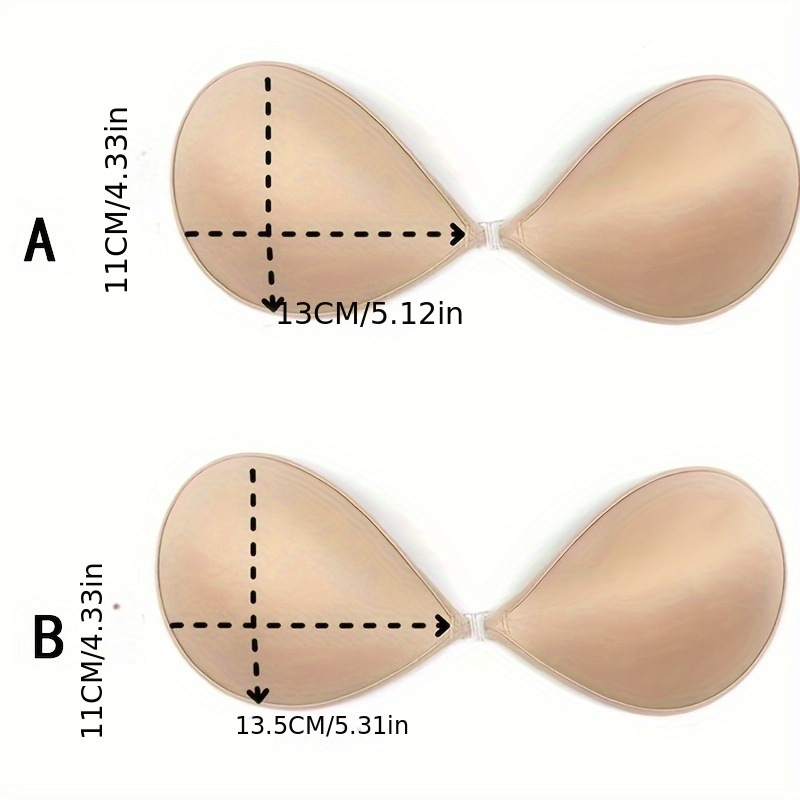 Invisible Push Up Bra Self-Adh - Backless Bra Sticky 评论和价格
