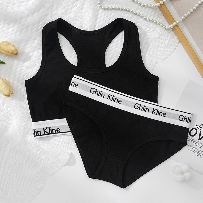 2PCS Ghlin Kline Underwear wit - T Shirt Bra Seamless 评论和价格