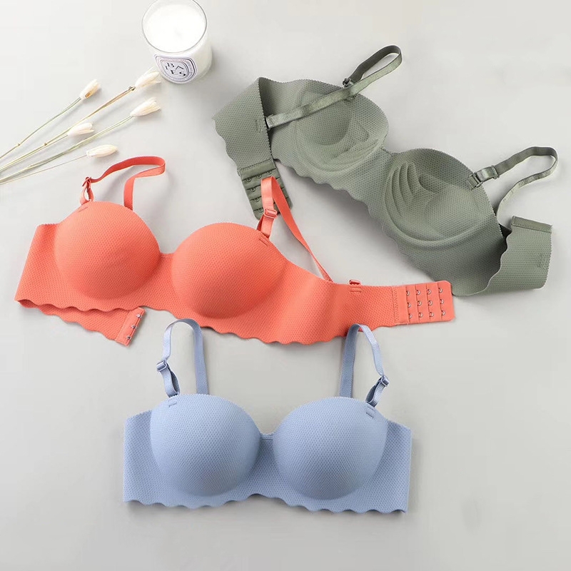 Thin One-piece Seamless Women' - Sleep Bra Bralette 评论和价格