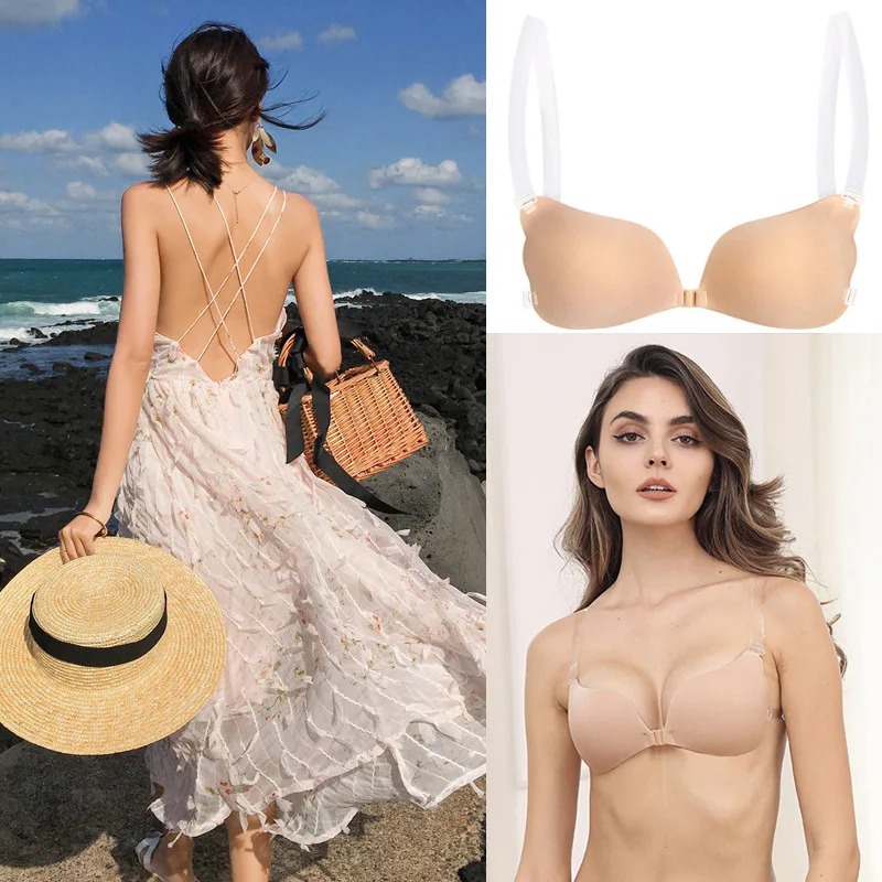 Nipple Cover Invisible Bra Lin - Backless Bra Sticky 评论和价格