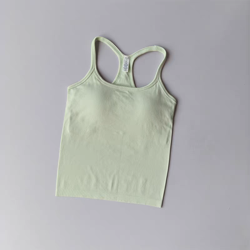 Summer Women's Yoga Camisole S - T Shirt Bra Seamless 评论和价格