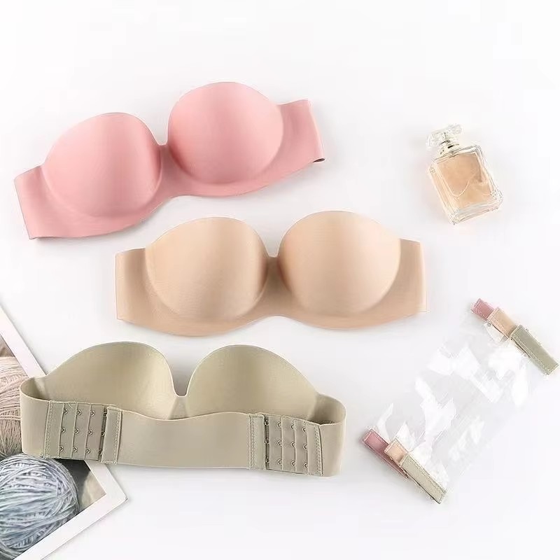 Women's Sexy Strapless Push-Up - Full Coverage Bra 评论和价格