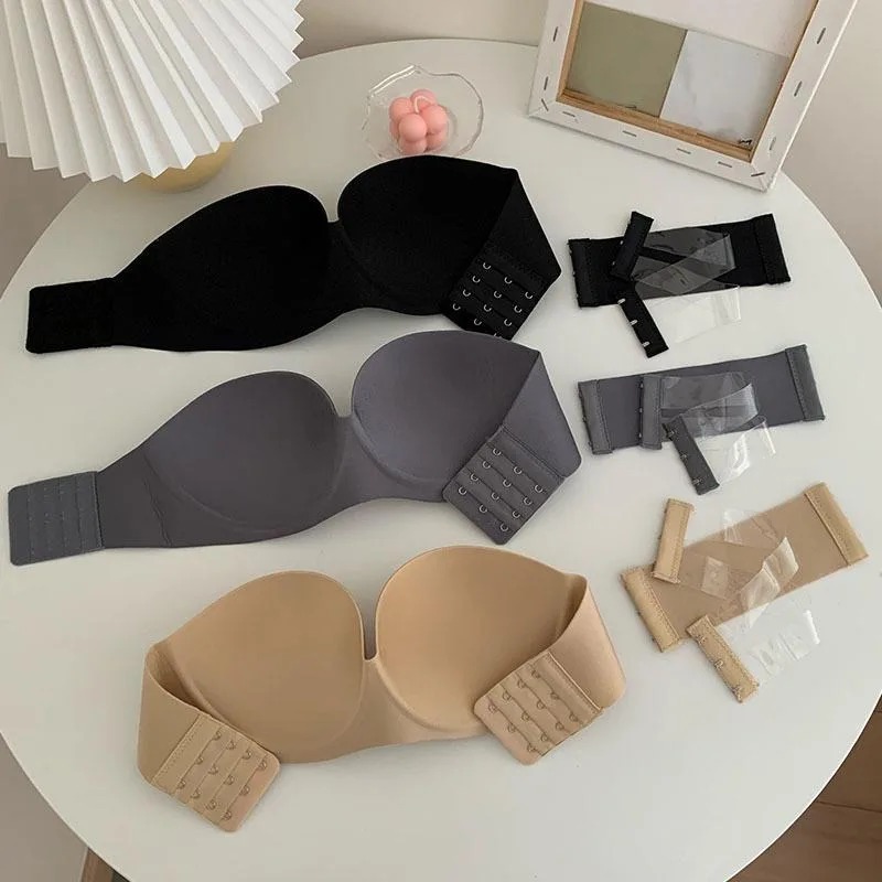 Women's Sexy Strapless Push-Up - Full Coverage Bra 评论和价格