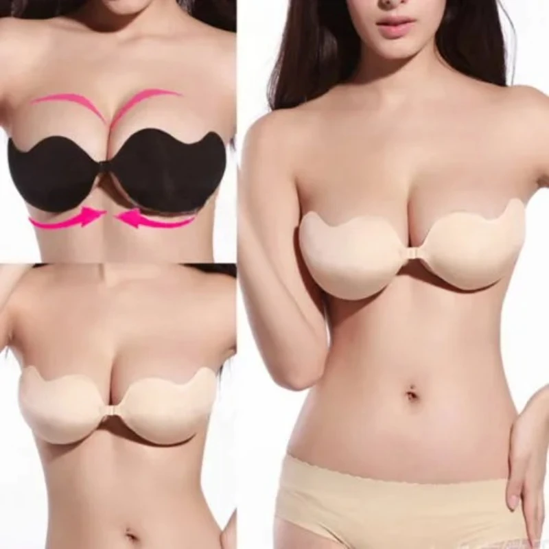 Women Sexy Strapless Invisible - Backless Bra Sticky 评论和价格